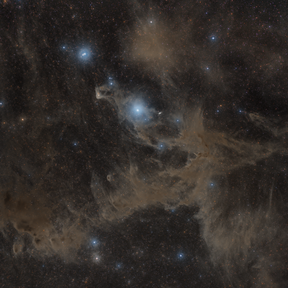 Dark Nebula in the constellation of Chamaeleon