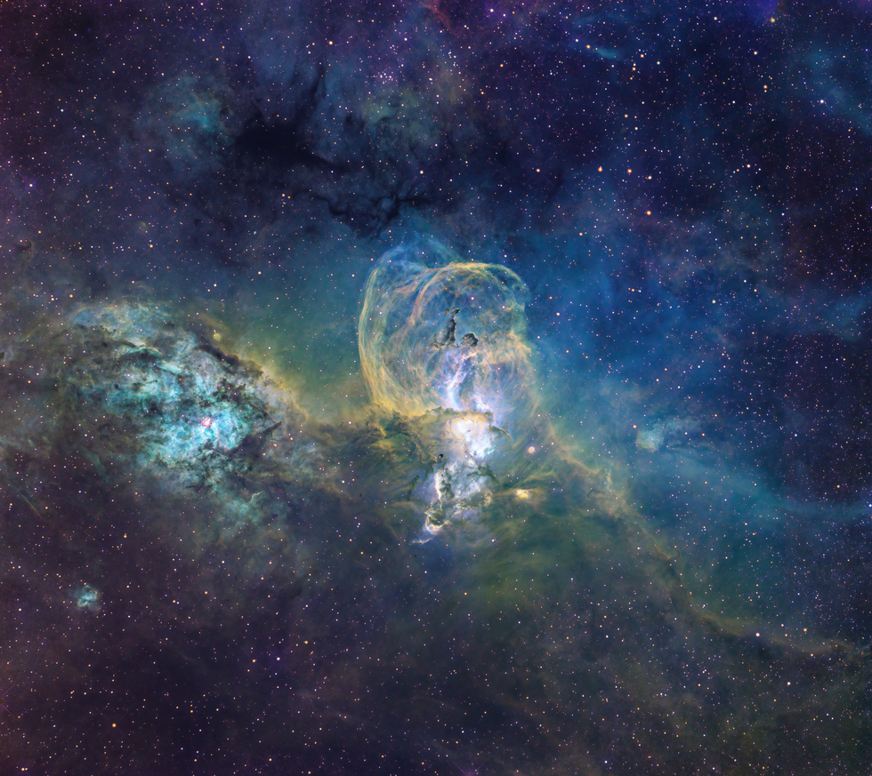  NGC 3576 