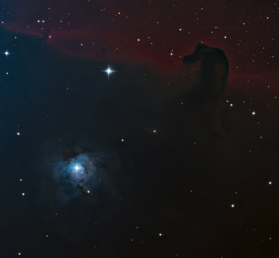 NGC 2023 & IC 434 LRGB CHI-1