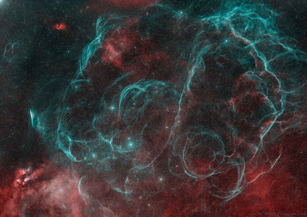 supernova remnant art