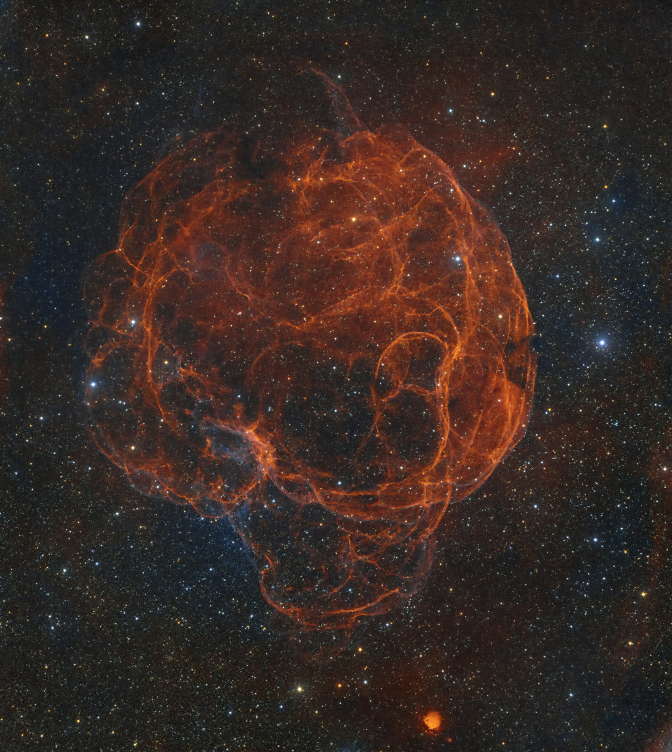 Sharpless 240 - the Spaghetti Nebula