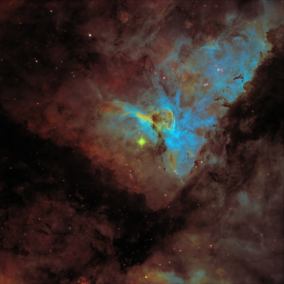 Core of Carina Nebula