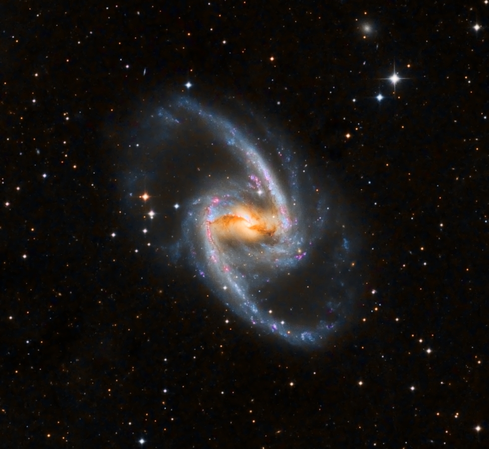 The Great Barred Spiral CHI-1 LRGB