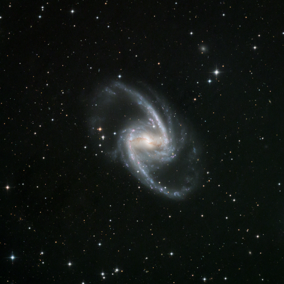 Great barred spiral galaxy