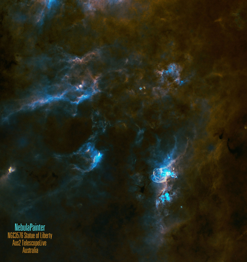 Starless NGC3576