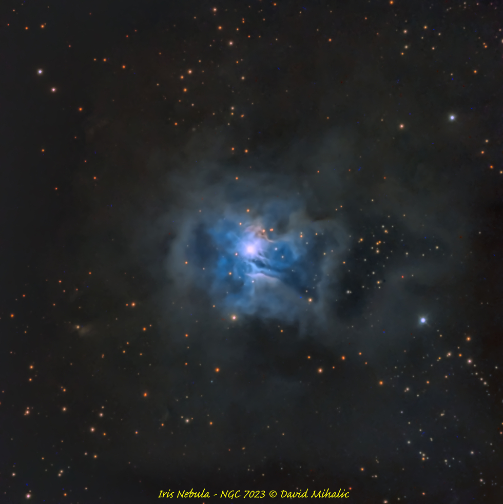 Iris Nebula - NGC 7023 | Telescope Live