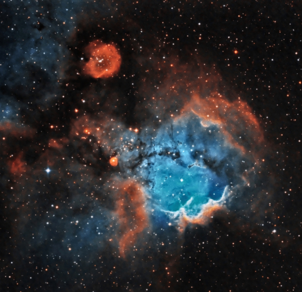 The Skull and Crossbones Nebula CHI-1