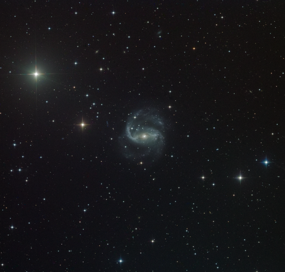 NGC1672 - my first telescope live data process