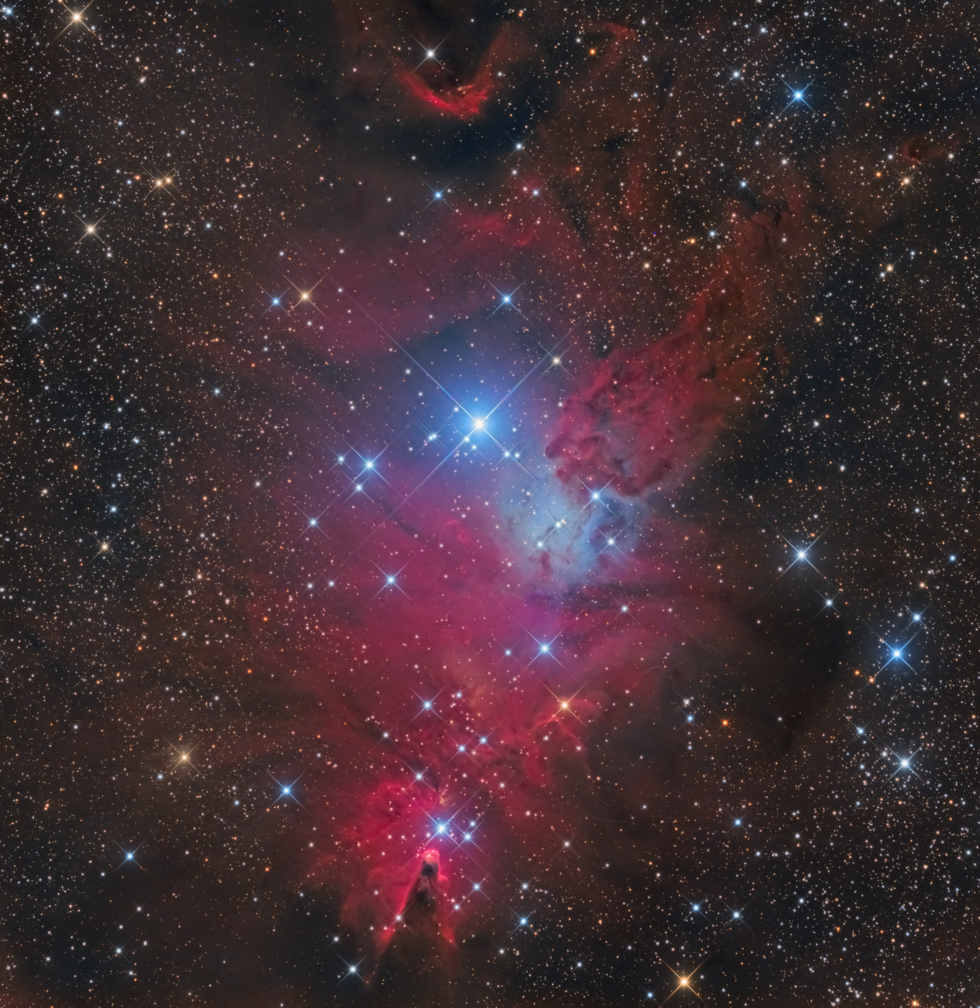 NGC 2264 - Cone Nebula | Telescope Live