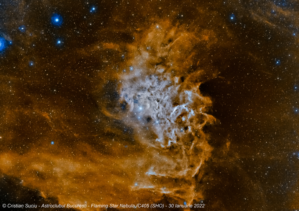 IC 405 - Flaming Star Nebula