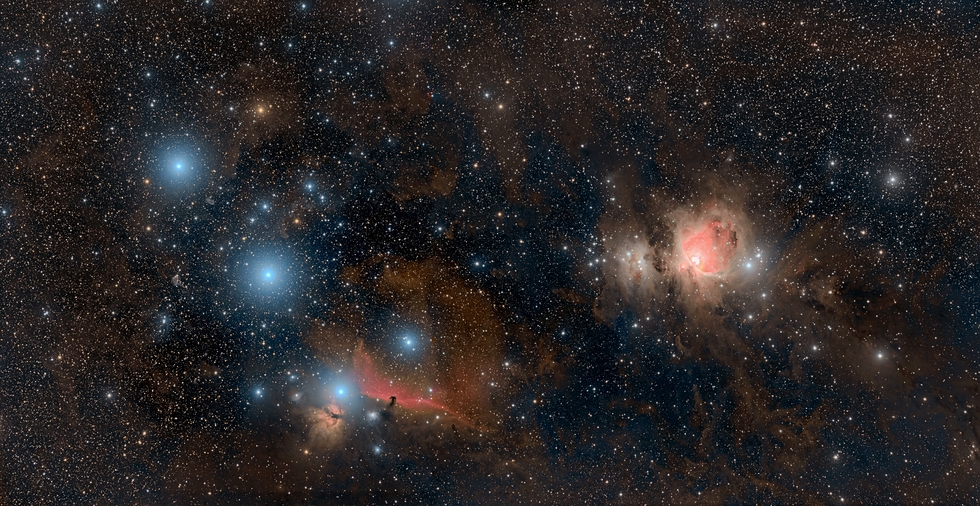 Orion's Belt and Sword