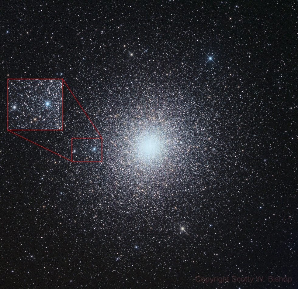 NGC 104 Blew A Bubble