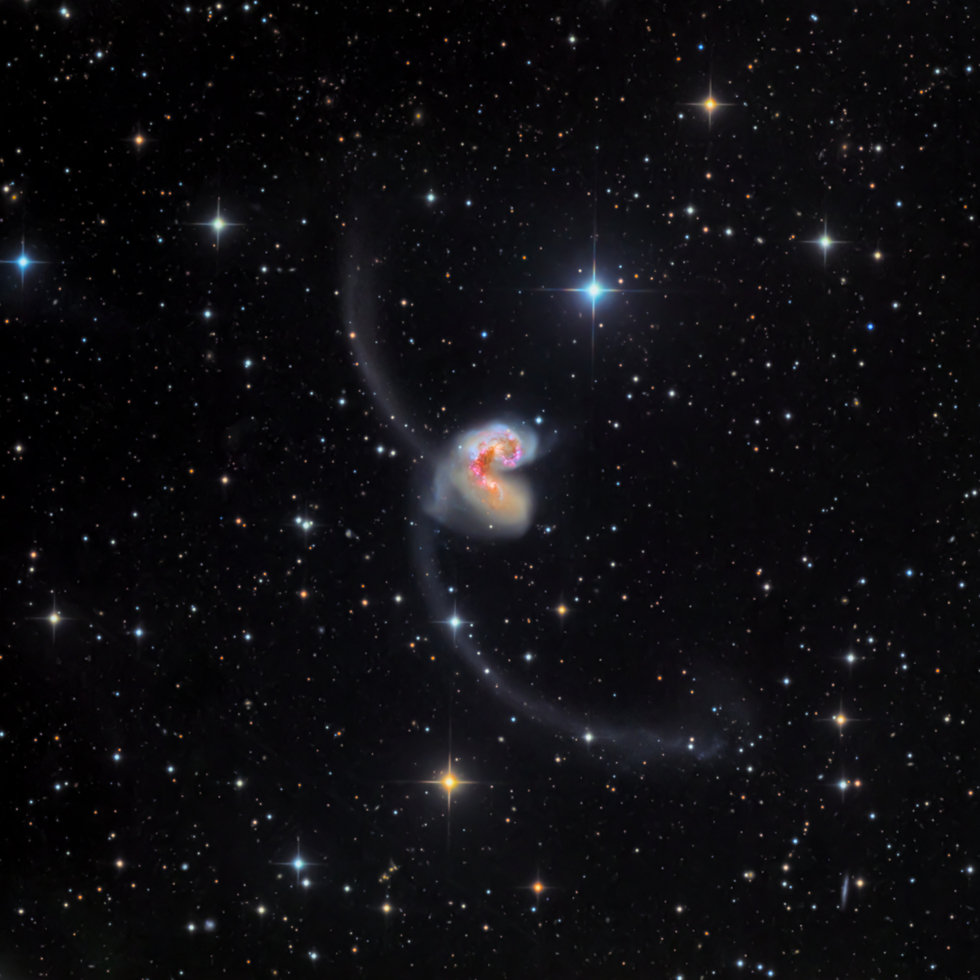 NGC 4038 & NGC 4039 The Antennae Galaxies