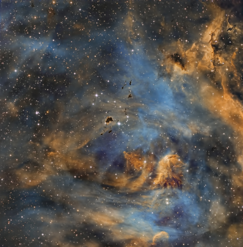 Running_Chicken_Nebula. | Telescope Live