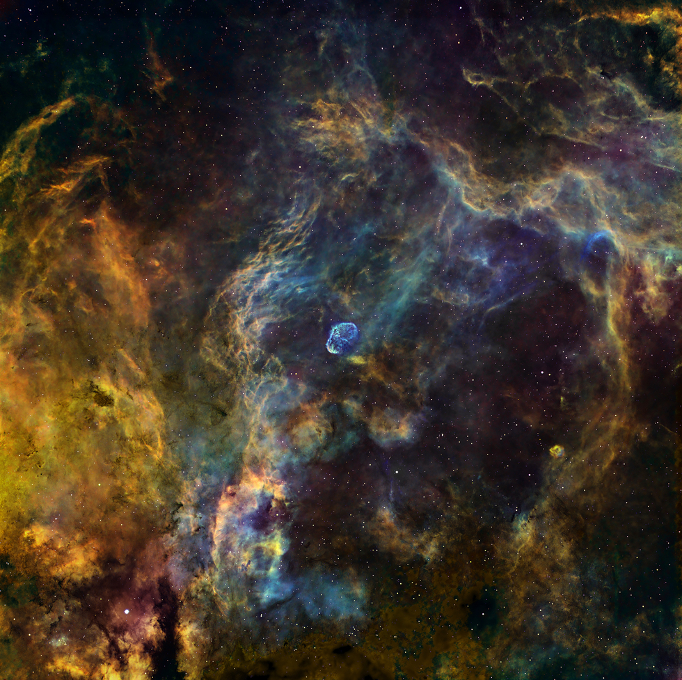 Crescent Nebula Region