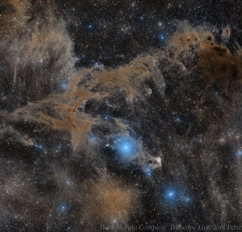 Dark Nebula Complex AUS-2 LRGB