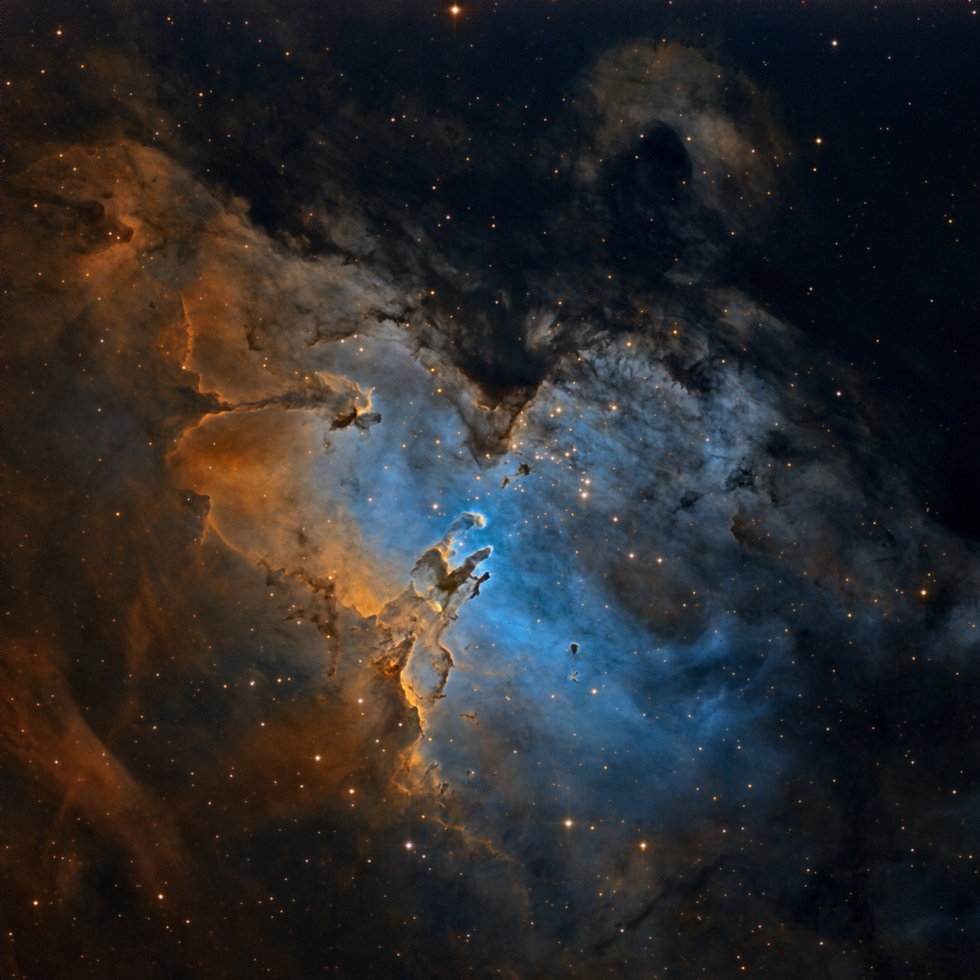 Eagle Nebula SHO CHI-1