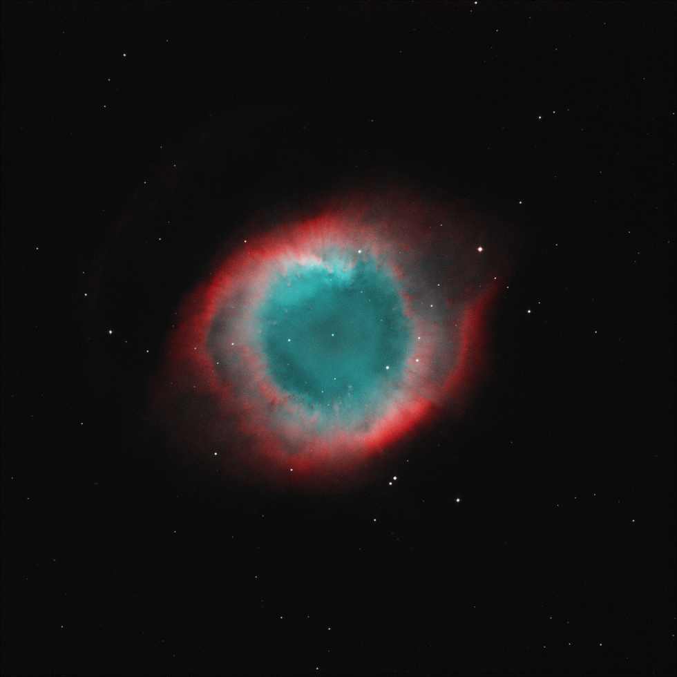 Helix Nebula - HOO