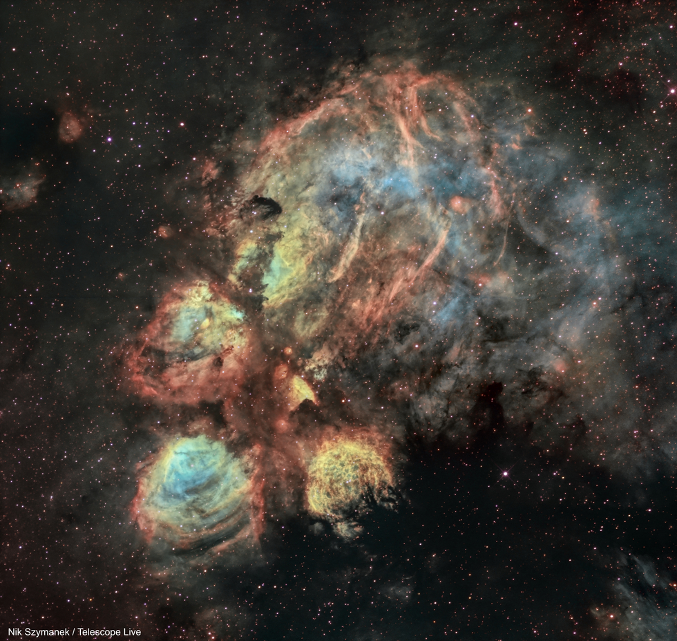 NGC 6334 Cat's Paw Nebula