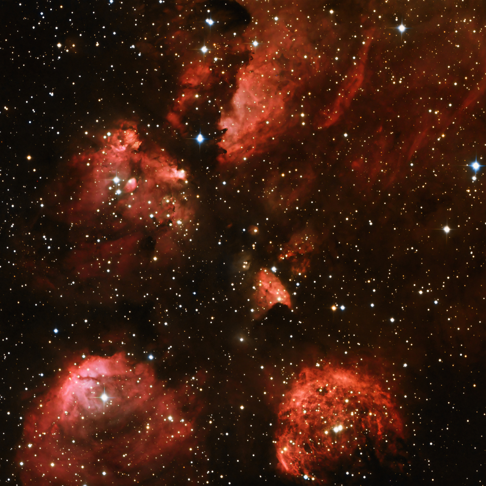 NGC6334, Cat's Paw Nerbula