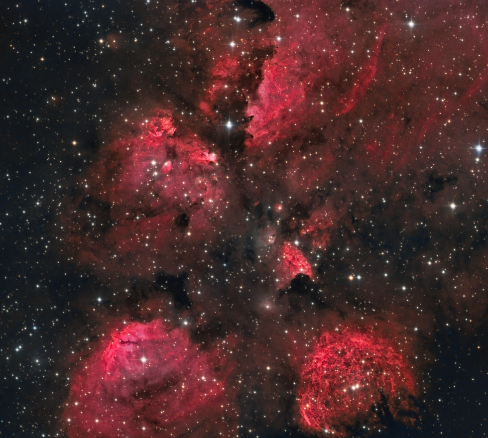 The Cat's Paw Nebula-NGC 6334