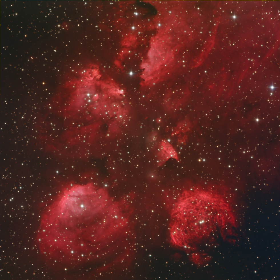 NGC 6334 LRGB