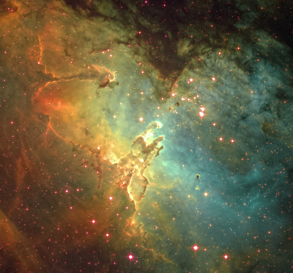 Eagle Nebula in SHO