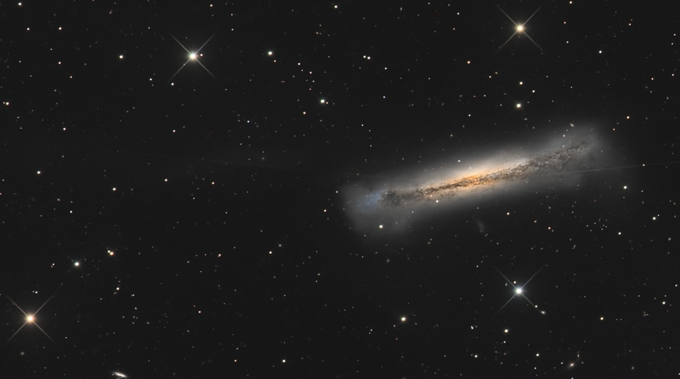 NGC3628 - Hamburger Galaxy 