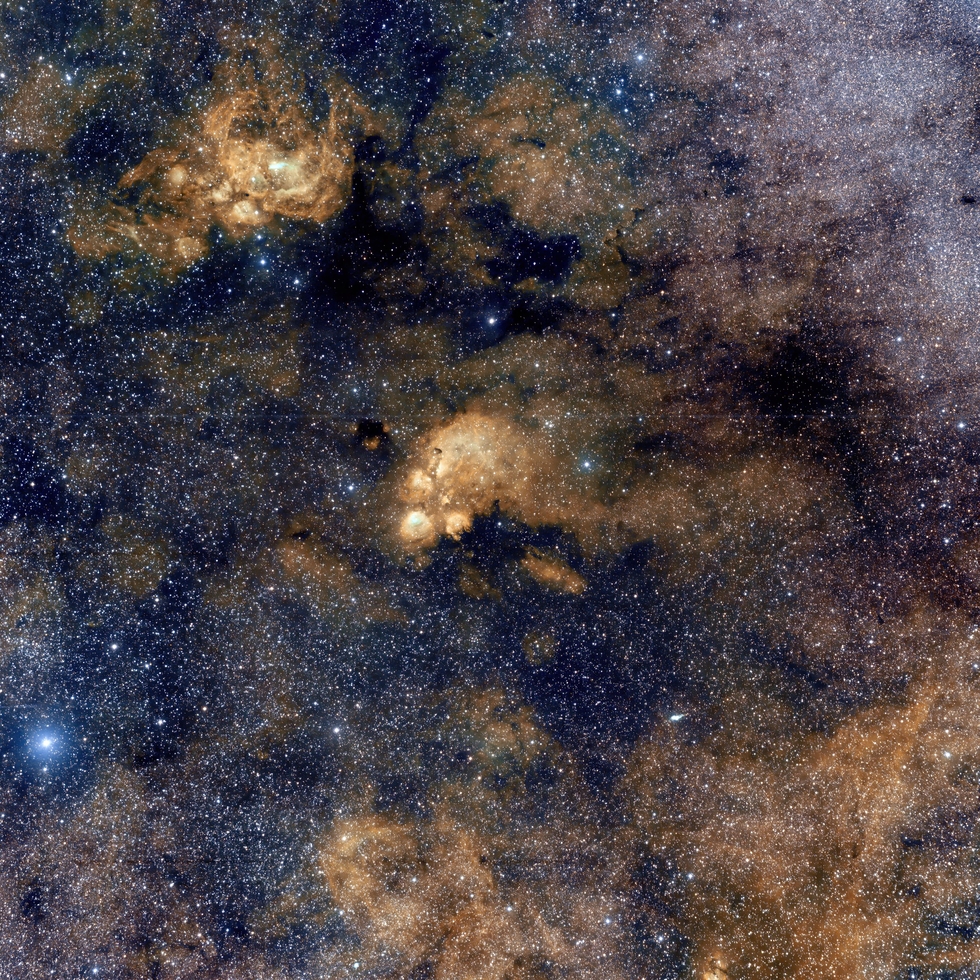 NGC6334, the Cat's Paw