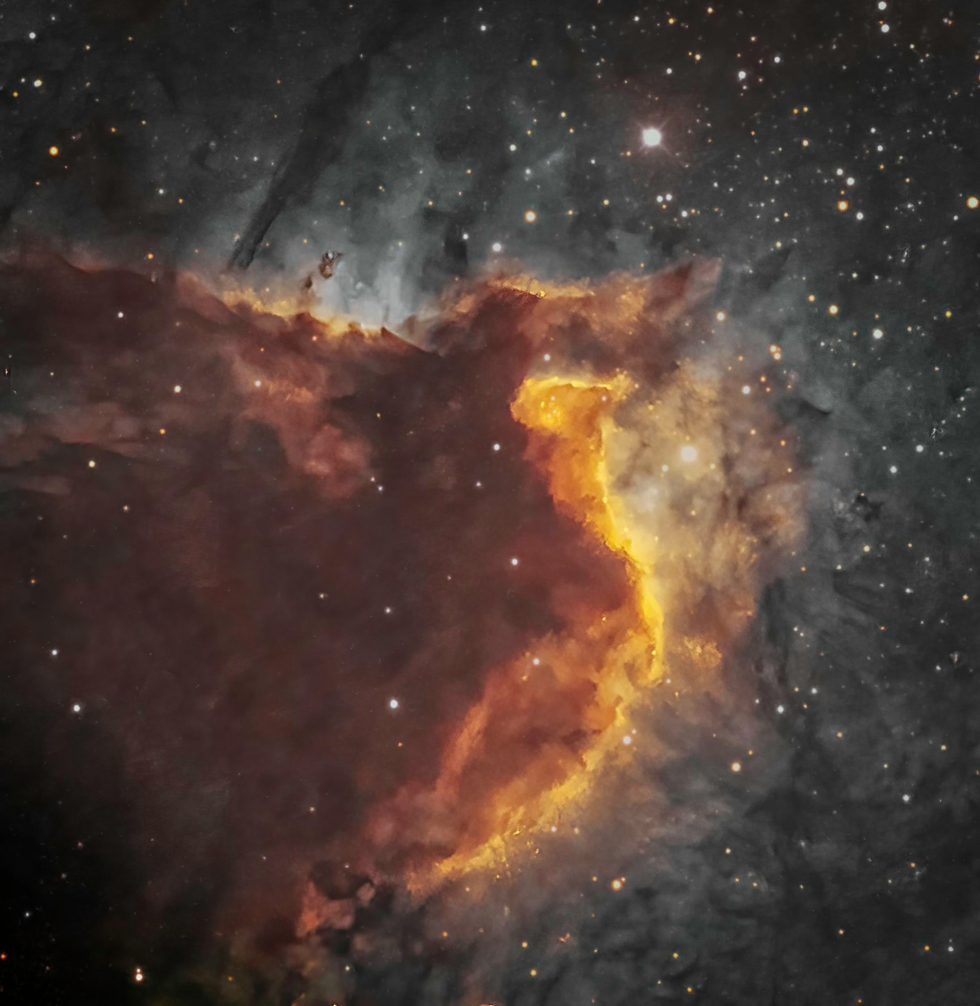 SH2-155 Nebula