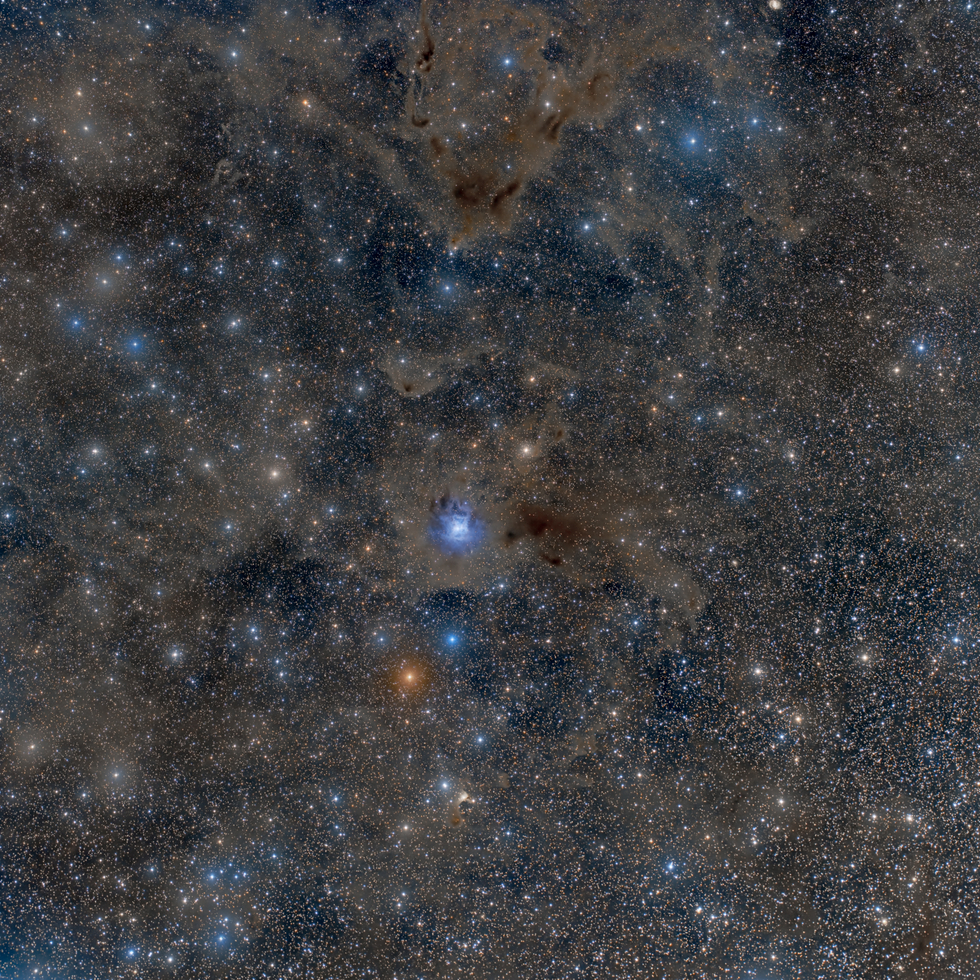 Iris Nebula - Widefield | Telescope Live