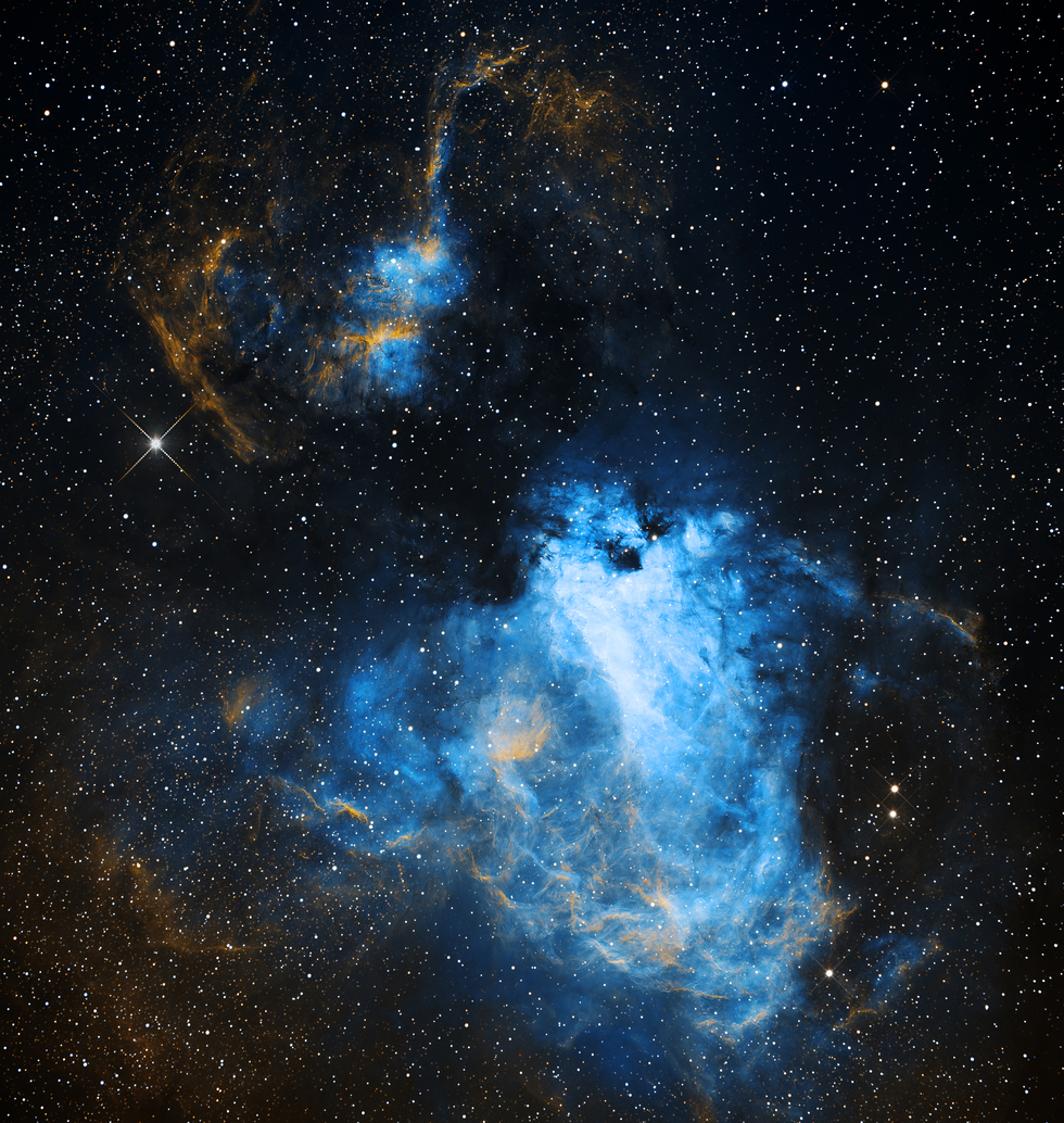 CHI-2's take on the Omega Nebula
