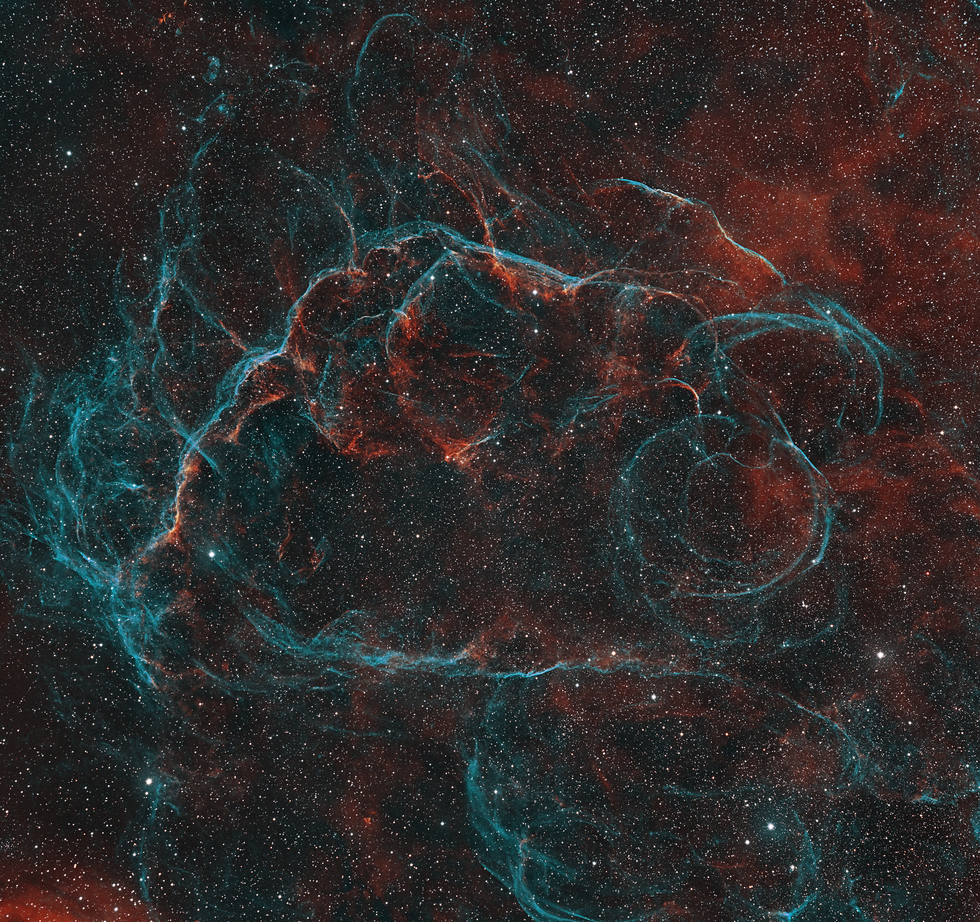 GUM 16 - Vela Supernova Remnant