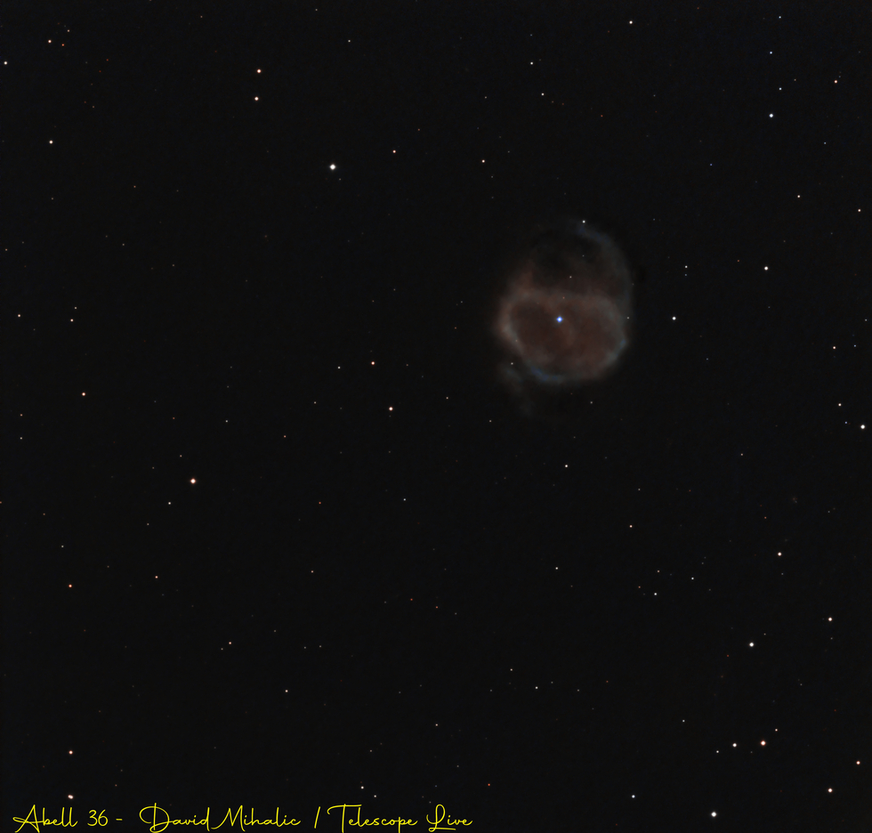 Abell 36 Planetary Nebula in Virgo