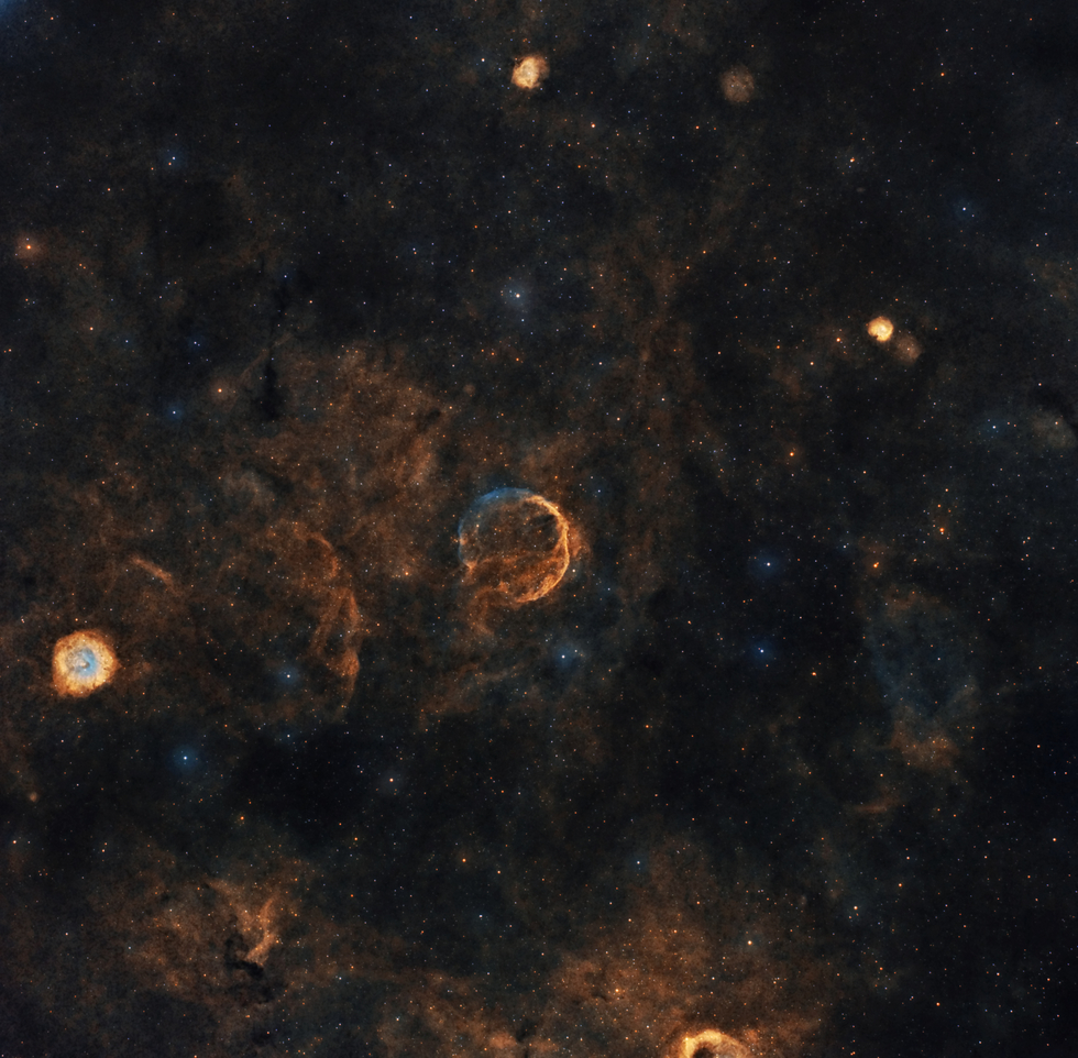 Abell 85 Supernova Remnant SHO | Telescope Live