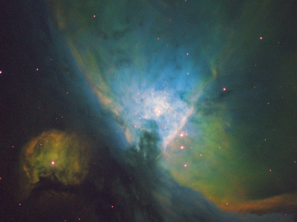 M 42 in Hubble Palette