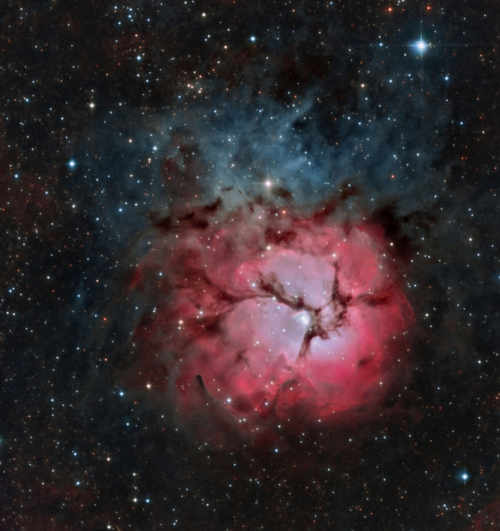 M 20 The Trifid Nebula CHI-1 HSOLRGB