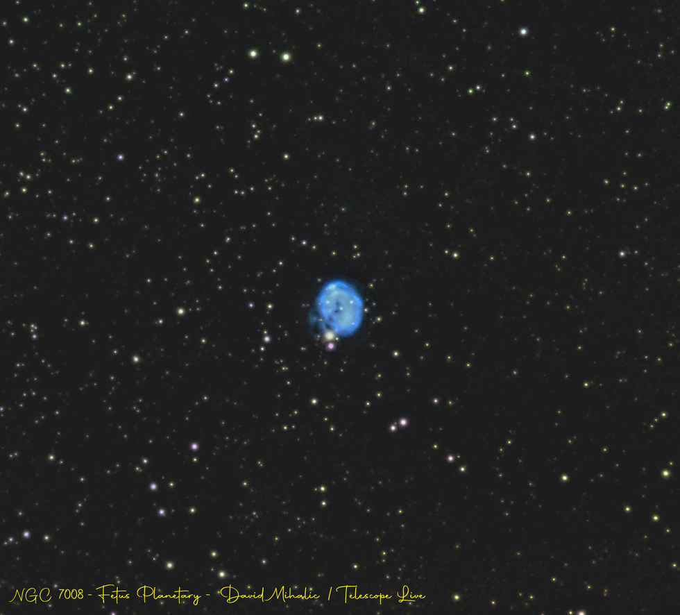 NGC 7008 - Fetus Planetary Nebula