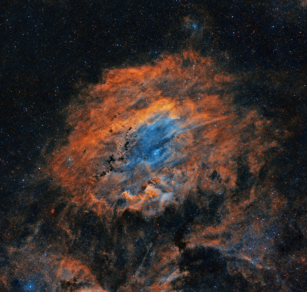 SH2-119 The Clamshell Nebula SPA-1 SHO