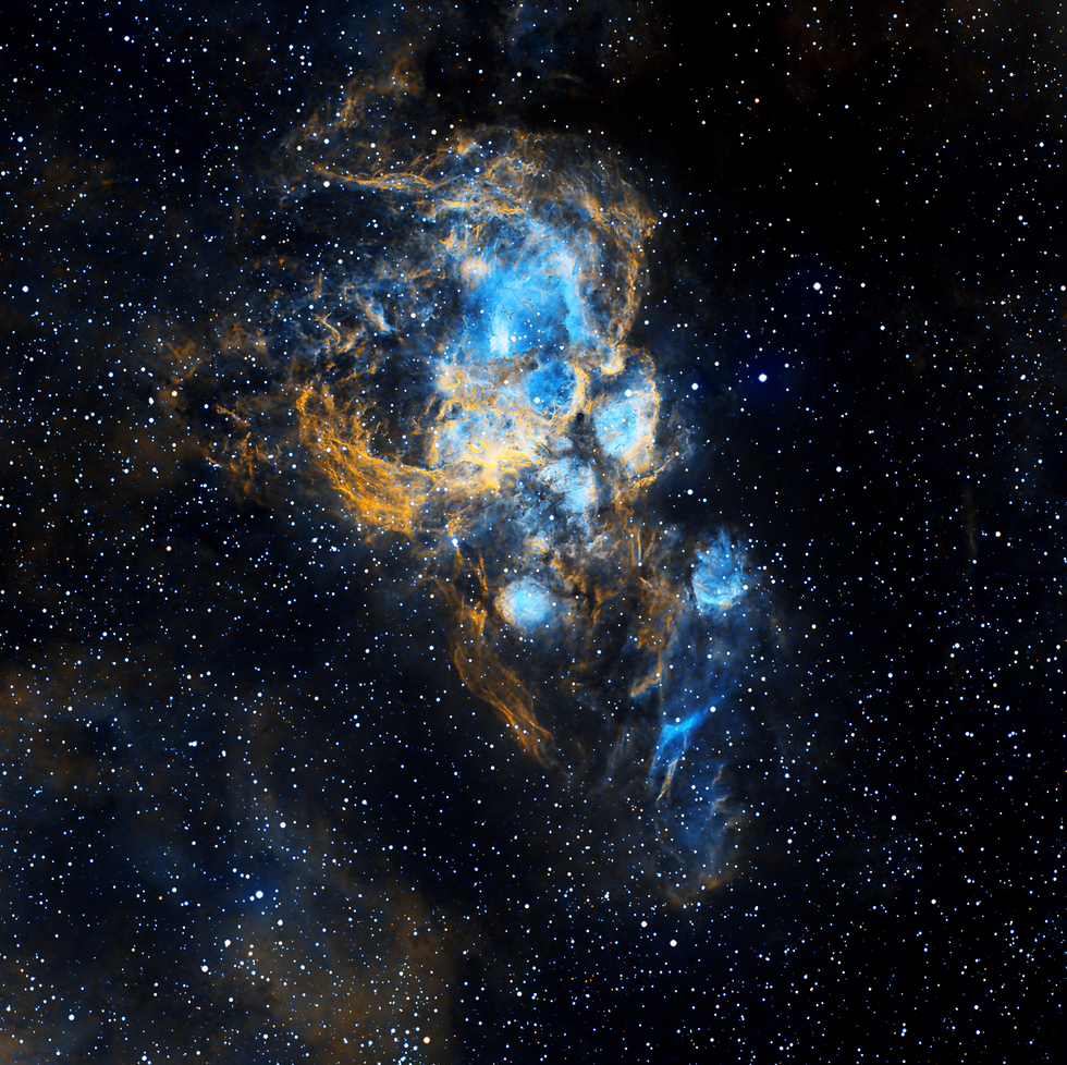 NGC6357 - War and Peace or Lobster ? | Telescope Live