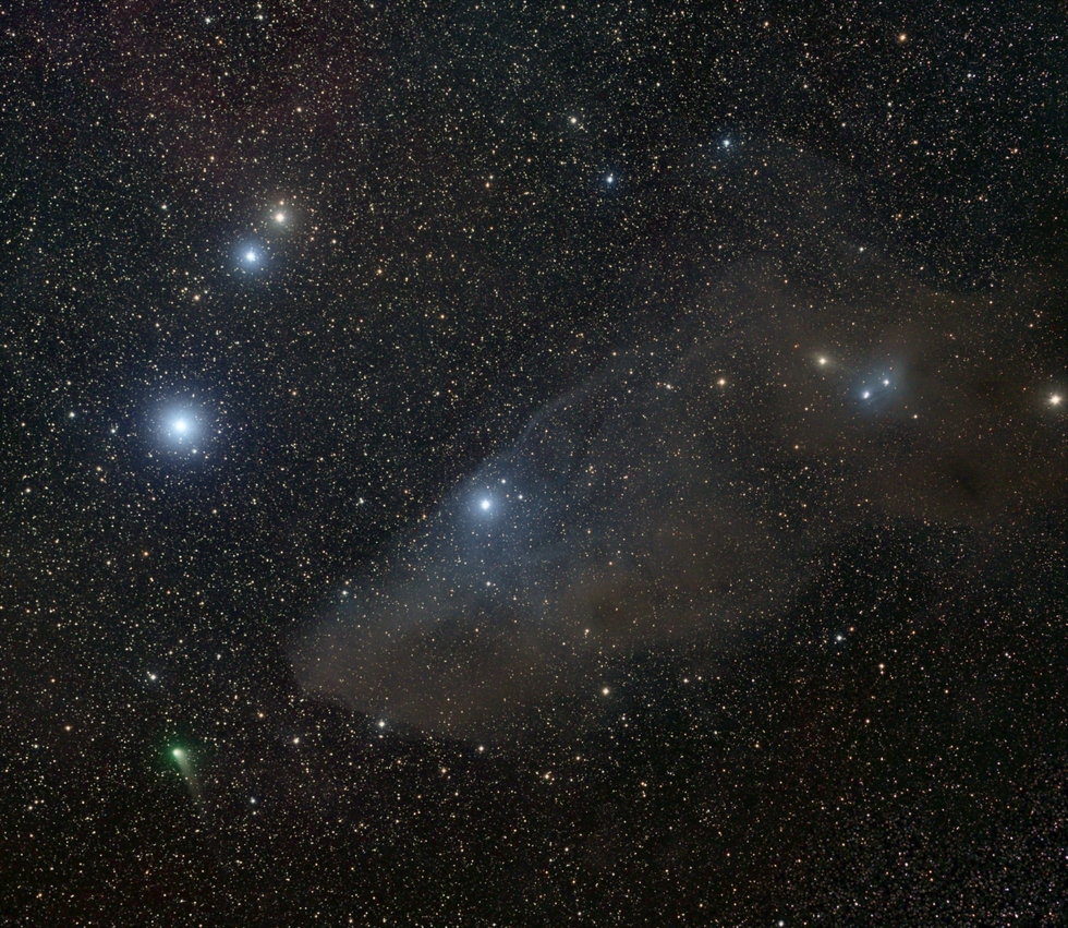 COMET C2017 K2 & IC 4592