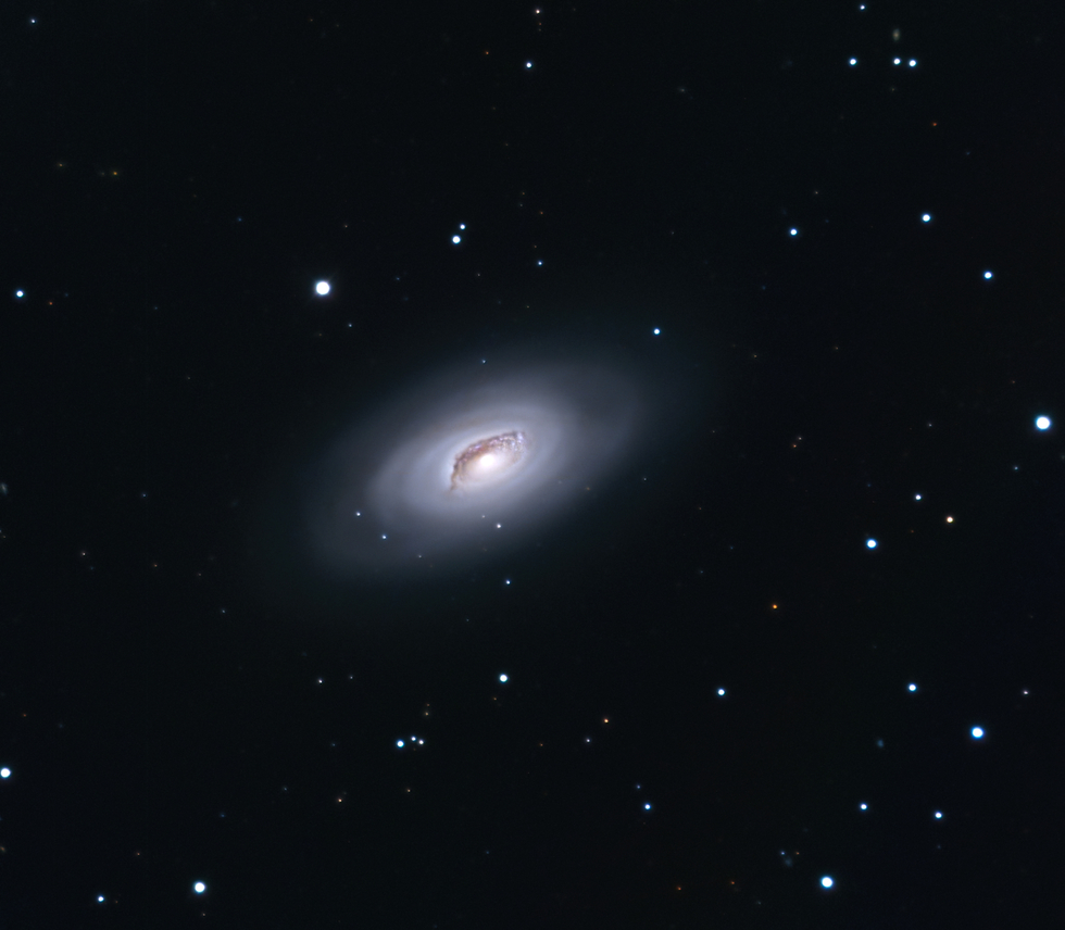 The Black eye galaxy.