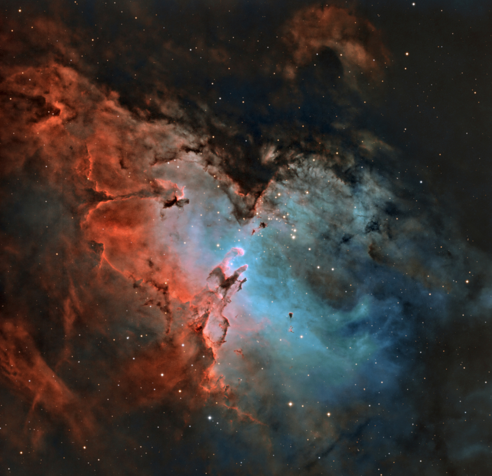 Eagle Nebula SHO