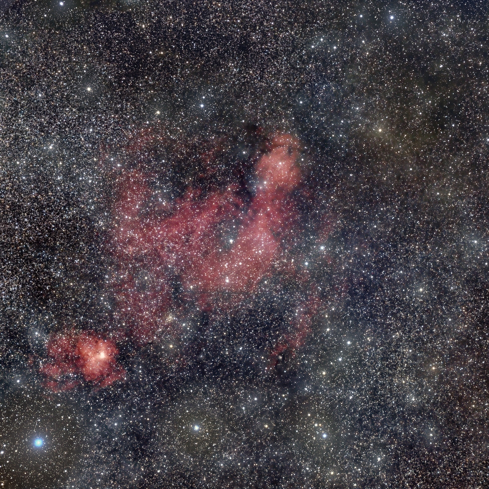 NGC1491, Sh2-205, 206