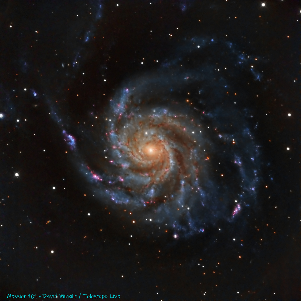 Messier 101 in Ursa Major