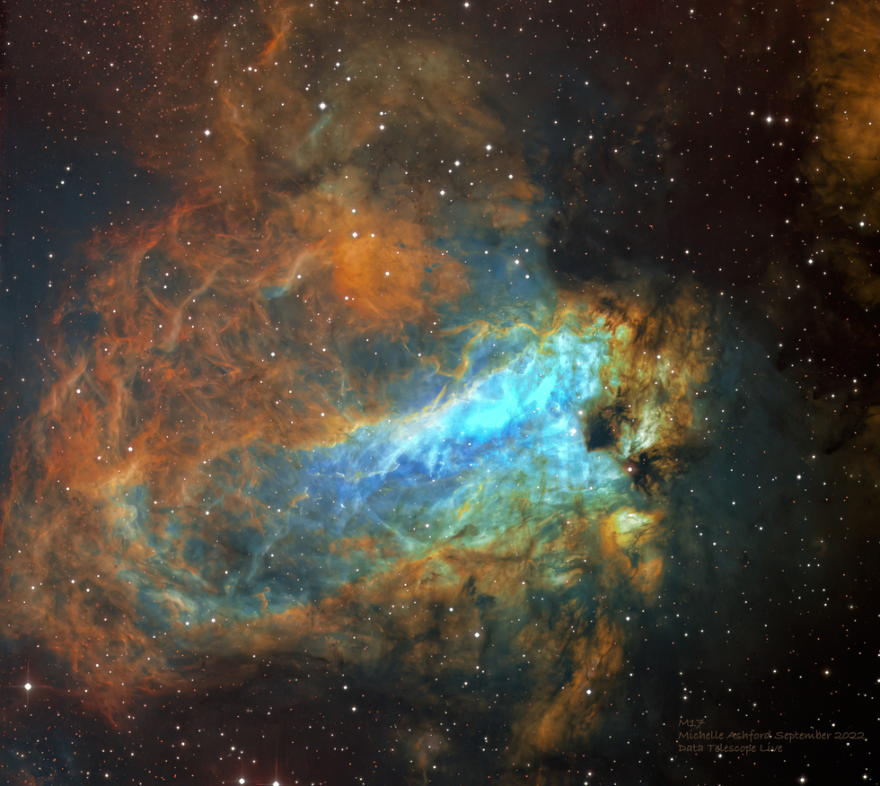 M17, Swan Nebula | Telescope Live