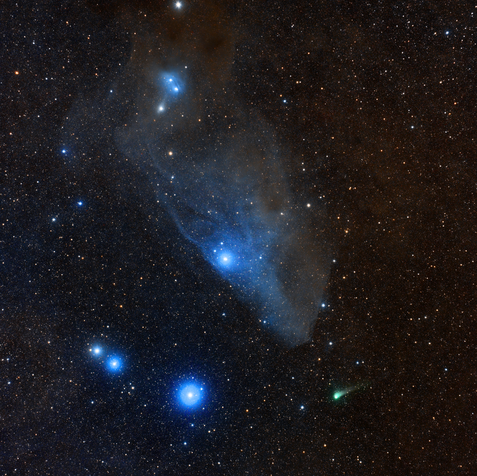Comet C2017 K2 & IC 4592