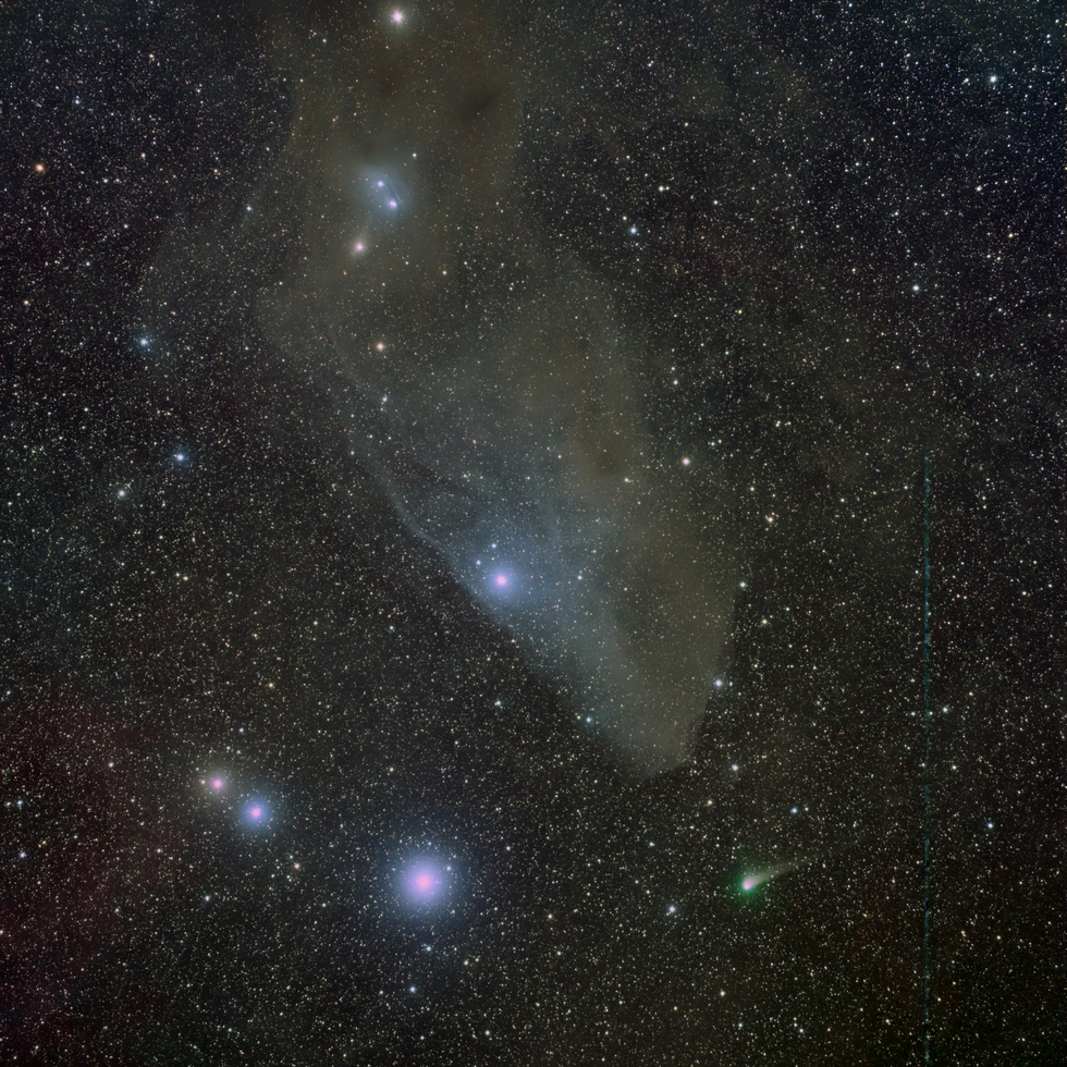  COMET C2017 K2 & IC 4592