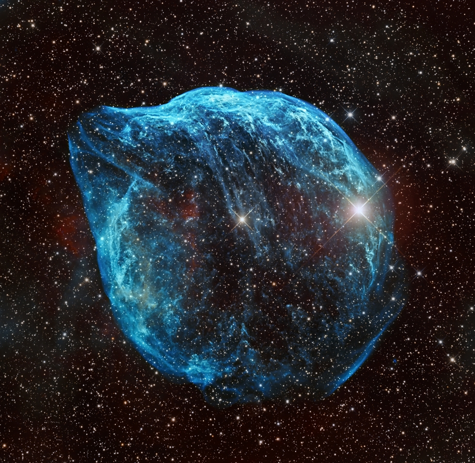 SH2-308 Dolphin Head Nebula