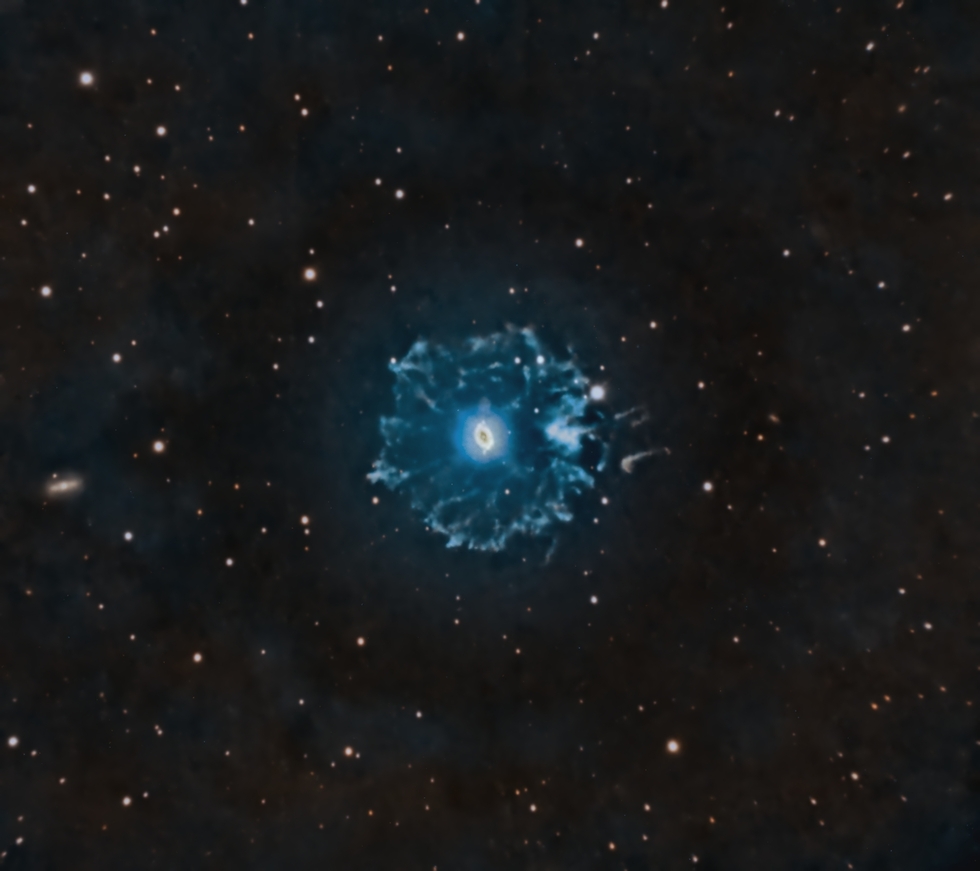 The Cat's Eye Nebula (NGC 6543) SHO